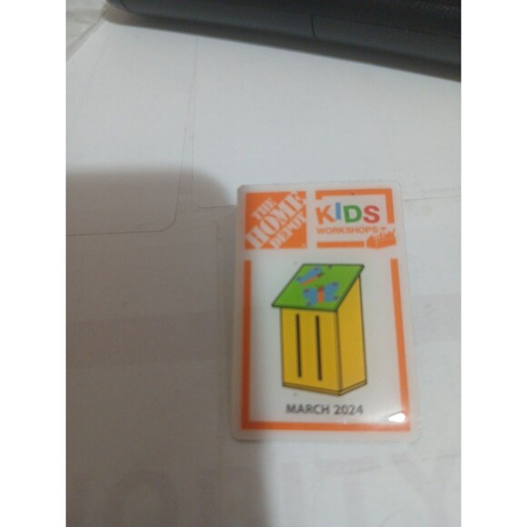 The Hone Depot March 2024 Kids Workshop Pin - Picture 1 of 2